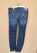 True Religion Dark Wash Super T Skinny Jeans – Size 30