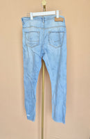 Pinko Light Wash Distressed Boyfriend Jeans Size S