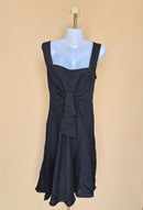 Banana Republic Black Draped Sleeveless Dress – Size 6