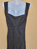 Banana Republic Black Draped Sleeveless Dress – Size 6