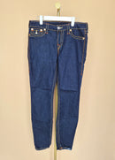 True Religion Dark Wash Skinny Jeans – Size 30
