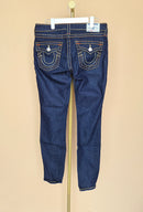 True Religion Dark Wash Skinny Jeans – Size 30