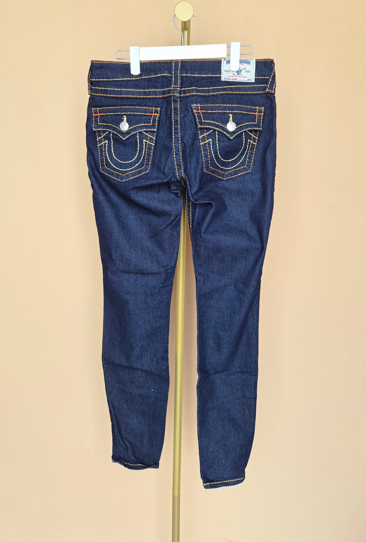 True Religion Dark Wash Skinny Jeans – Size 30