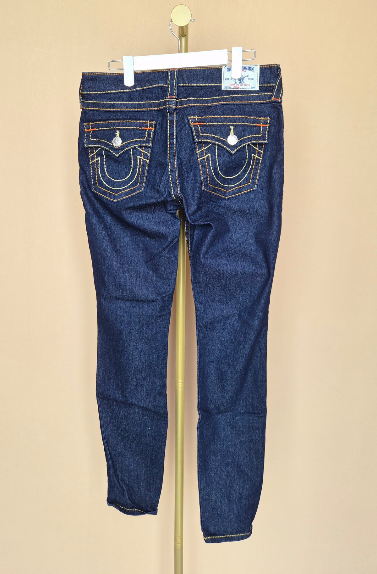 True Religion Dark Wash Skinny Jeans – Size 30