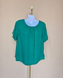 Dorothy Perkins Emerald Green Blouse – Size UK 14
