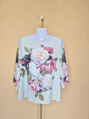 Dorothy Perkins Ivory Floral Blouse – Size XL