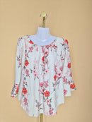 Billie & Blossom Floral Blouse – Size XL Petite