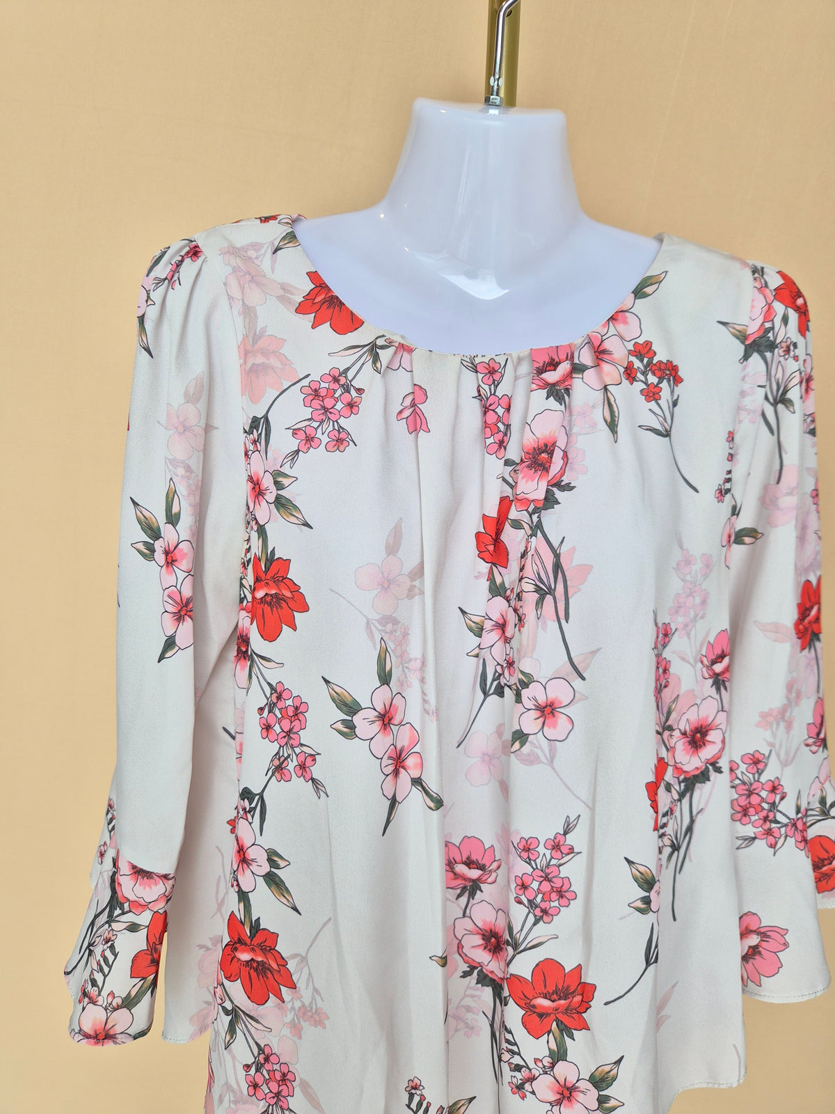 Billie & Blossom Floral Blouse – Size XL Petite
