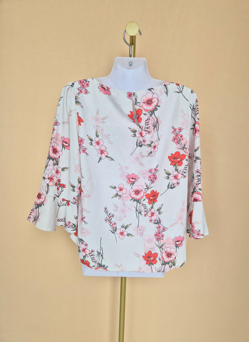 Billie & Blossom Floral Blouse – Size XL Petite