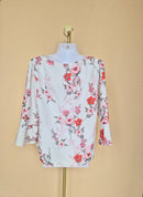 Billie & Blossom Floral Blouse – Size XL Petite