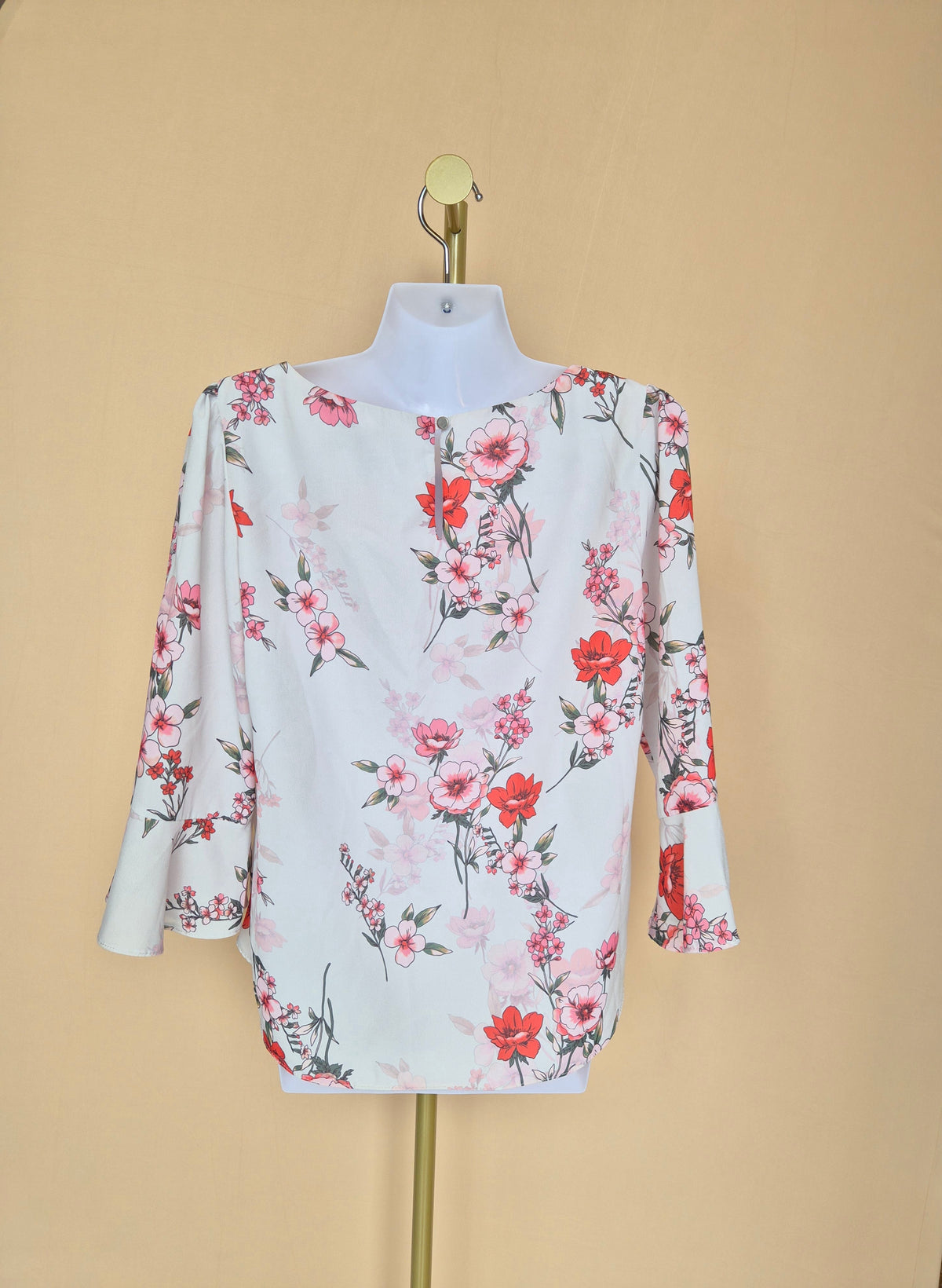 Billie & Blossom Floral Blouse – Size XL Petite