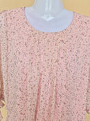 BEGA Pink Floral Blouse – Size L