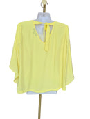 Dorothy Perkins Yellow Tie-Back Blouse – Size L