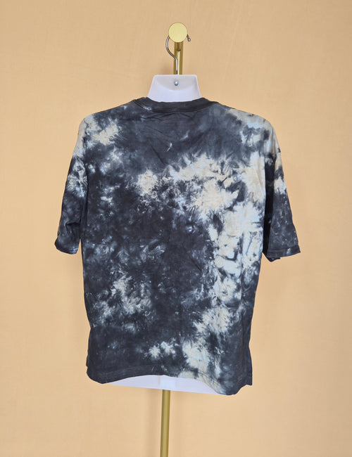 Anko Black & Cream Tie-Dye T-Shirt – Kids Size 14
