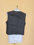 Uniqlo : C Black Linen-Blend Tailored Vest – Size L
