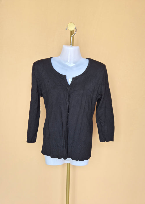 Avocado Black Lightweight Cardigan – Size 12