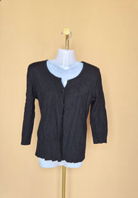 Avocado Black Lightweight Cardigan – Size 12