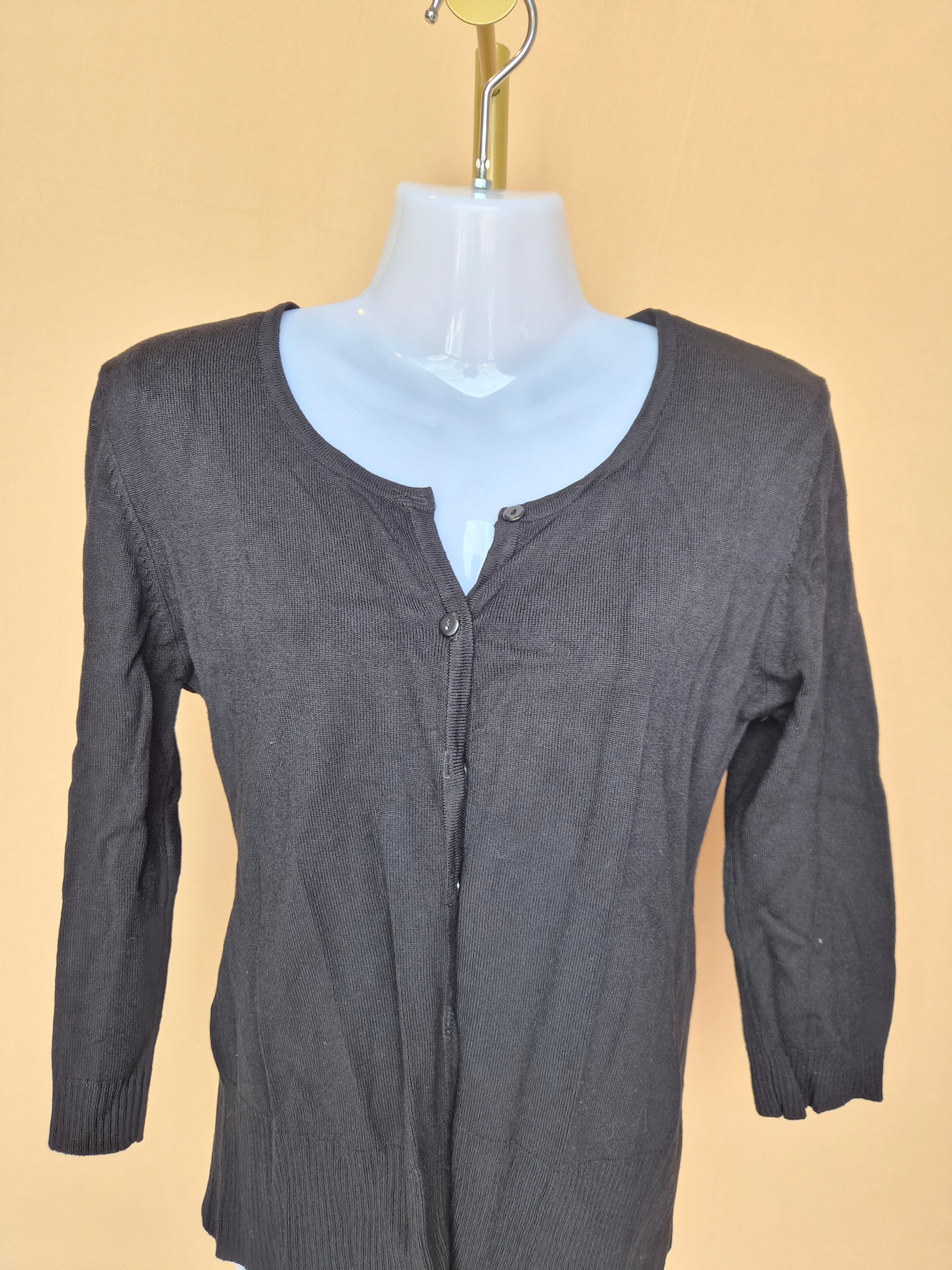 Avocado Black Lightweight Cardigan – Size 12