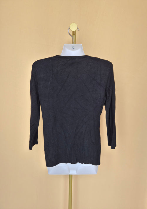 Avocado Black Lightweight Cardigan – Size 12