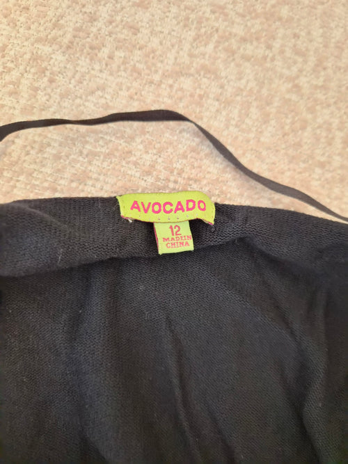 Avocado Black Lightweight Cardigan – Size 12