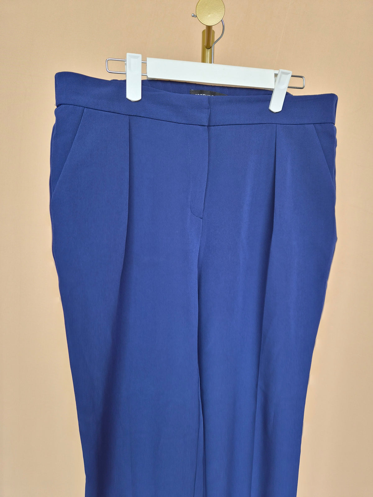 Dorothy Perkins Cobalt Blue Tapered Trousers – Size UK 12