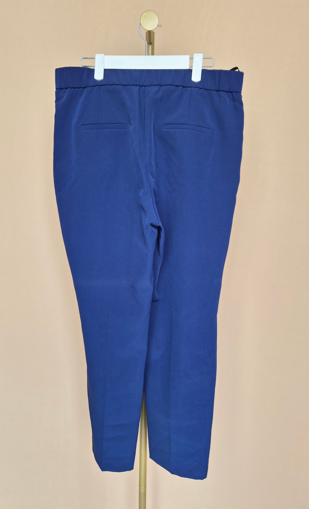 Dorothy Perkins Cobalt Blue Tapered Trousers – Size UK 12
