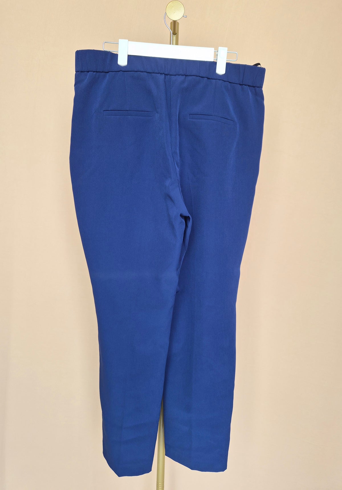 Dorothy Perkins Cobalt Blue Tapered Trousers – Size UK 12