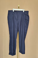 Dorothy Perkins Navy Tailored Trousers – Size UK 14