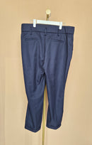 Dorothy Perkins Navy Tailored Trousers – Size UK 14