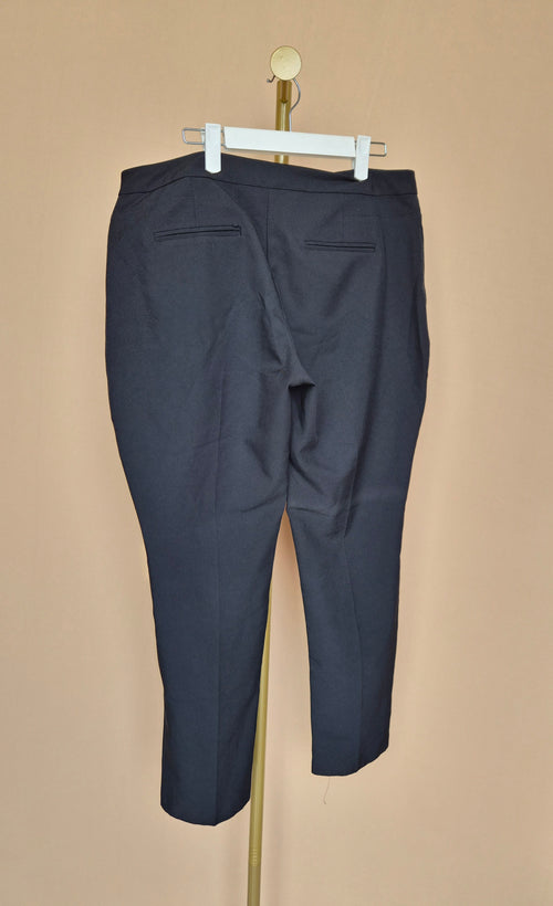 Dorothy Perkins Navy Tailored Trousers – Size UK 14