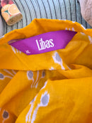 Libas Mustard Yellow Printed Kurta – Size XL