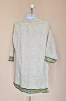 Soch Beige Multicolour Embroidered Kurta – Size 38 / M
