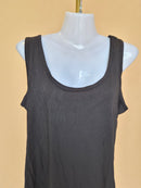 Black Relaxed-Fit Sleeveless Tank Top (Esitmate Size L)