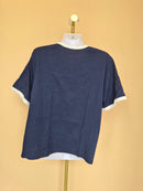 Peanuts Snoopy Navy Ringer T-Shirt XXL