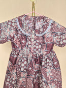 Handmade Batik-Print Girls’ Dress – Size 1–2 Years Brand New