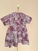 Handmade Batik-Print Girls’ Dress – Size 1–2 Years Brand New