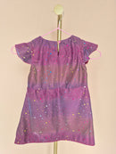 Handmade Purple Star Tulle Girls’ Dress – Size 1–2 Years
