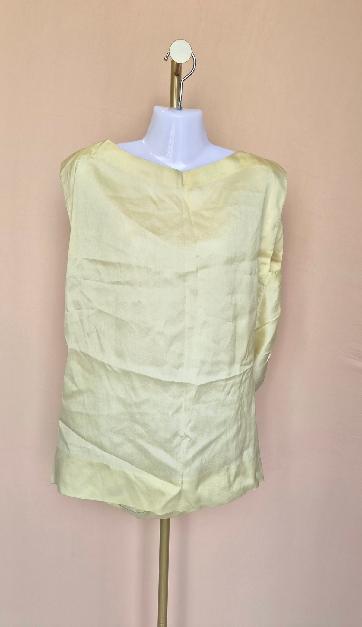 Marni 100% Silk Draped Sleeveless Top – Size 40