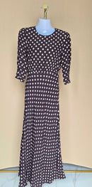 M&S Collection Polka-Dot Maxi Dress – Size UK 6