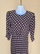 M&S Collection Polka-Dot Maxi Dress – Size UK 6