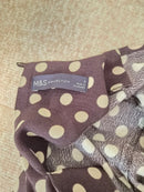 M&S Collection Polka-Dot Maxi Dress – Size UK 6