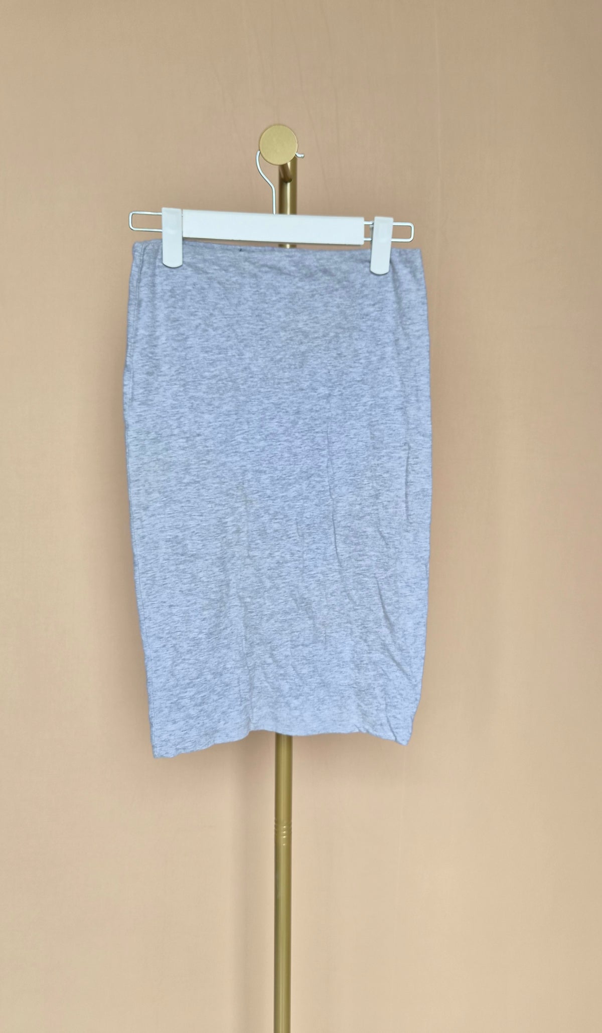 Cotton On Grey Jersey Midi Skirt – Size XS