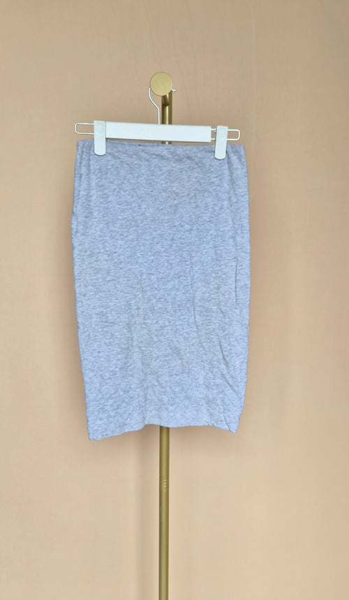 Cotton On Grey Jersey Midi Skirt – Size XS
