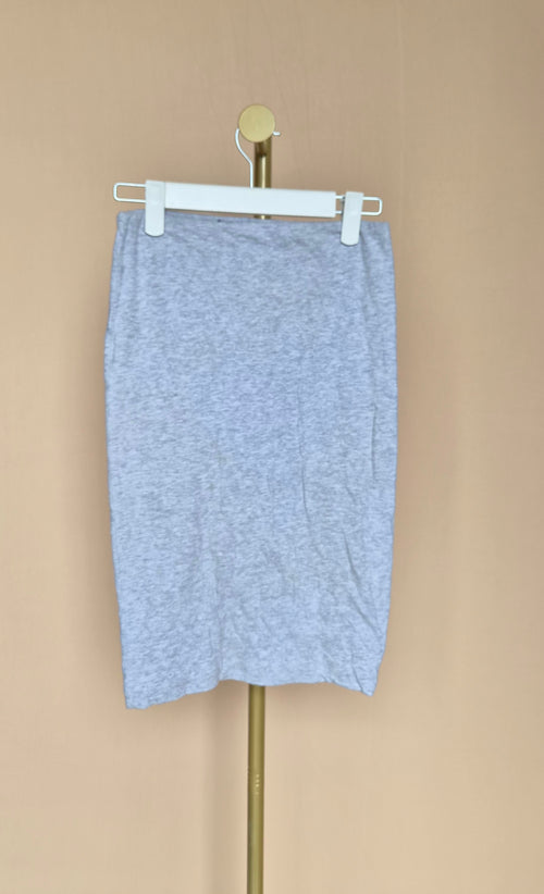 Cotton On Grey Jersey Midi Skirt – Size XS