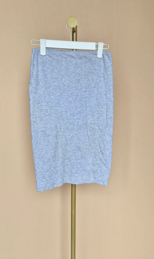 Cotton On Grey Jersey Midi Skirt – Size XS