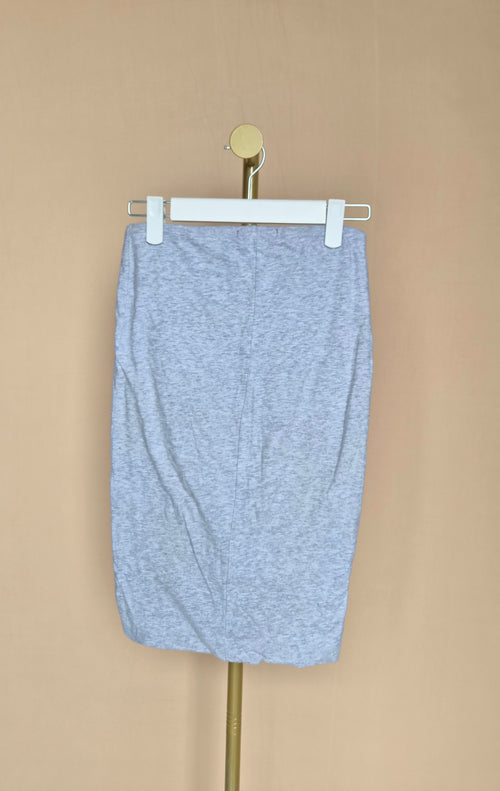 Cotton On Grey Jersey Midi Skirt – Size XS