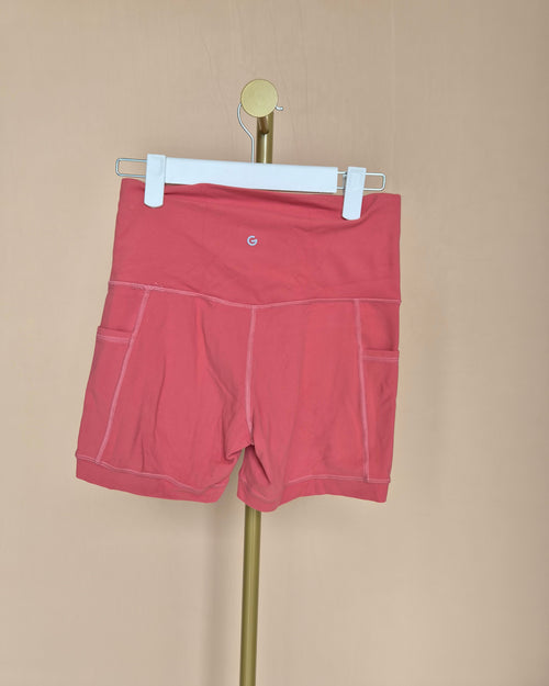 Girlfriend Collective High-Rise Pocket Shorts – Size S