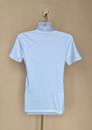 Falke White Scoop-Neck T-Shirt Size S