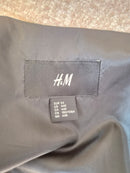 H&M Men’s Navy Pinstripe Tailored Waistcoat – Size XXL