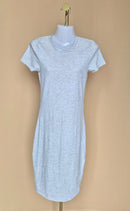 Cotton On Light Grey Marle T-Shirt Midi Dress – Size S